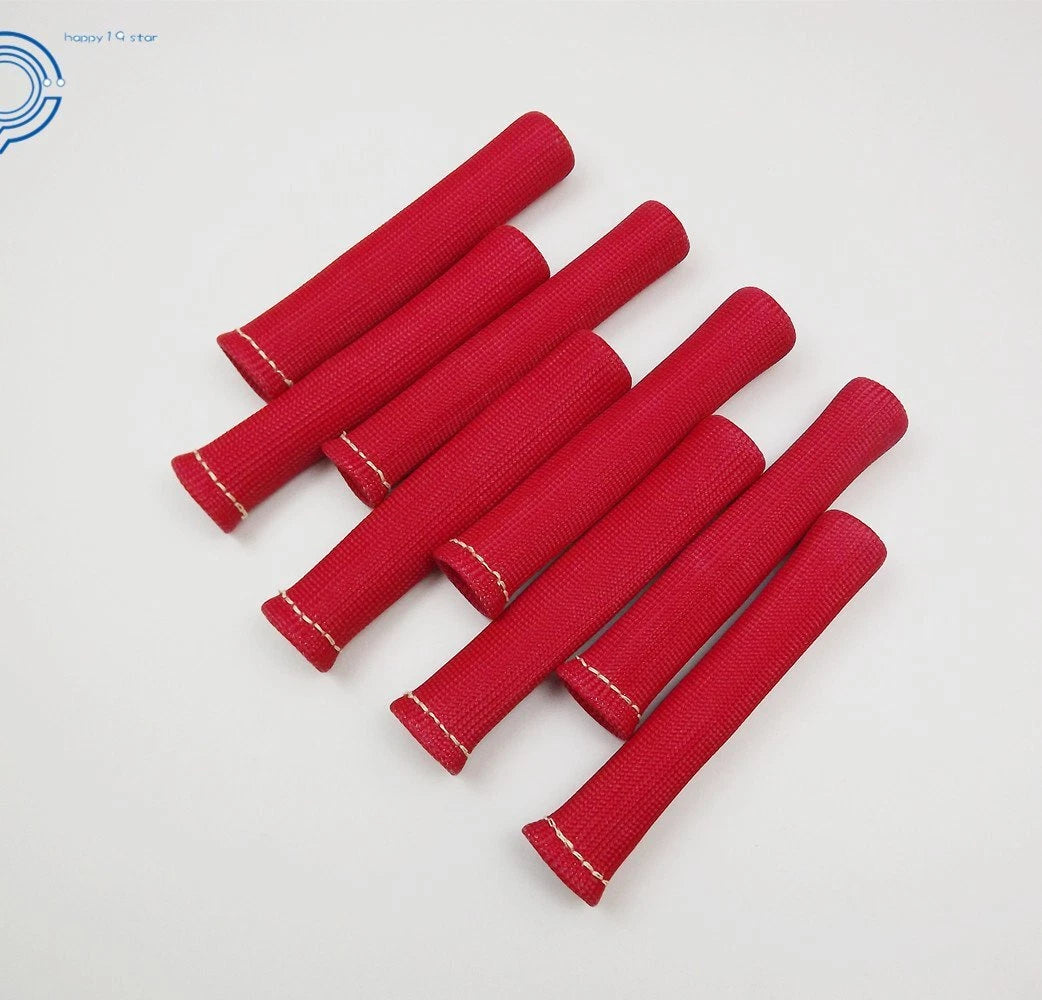 Set of 8 Spark Plug Wire Boots Heat Shield Protectors for SBC BBC
