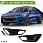 Car Door Handle Cup Protector for Toyota Alphard/Vellfire (2015–2020) - Piano Black