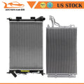 Radiator and AC Condenser for Kia Soul (2014–2016) Aluminum