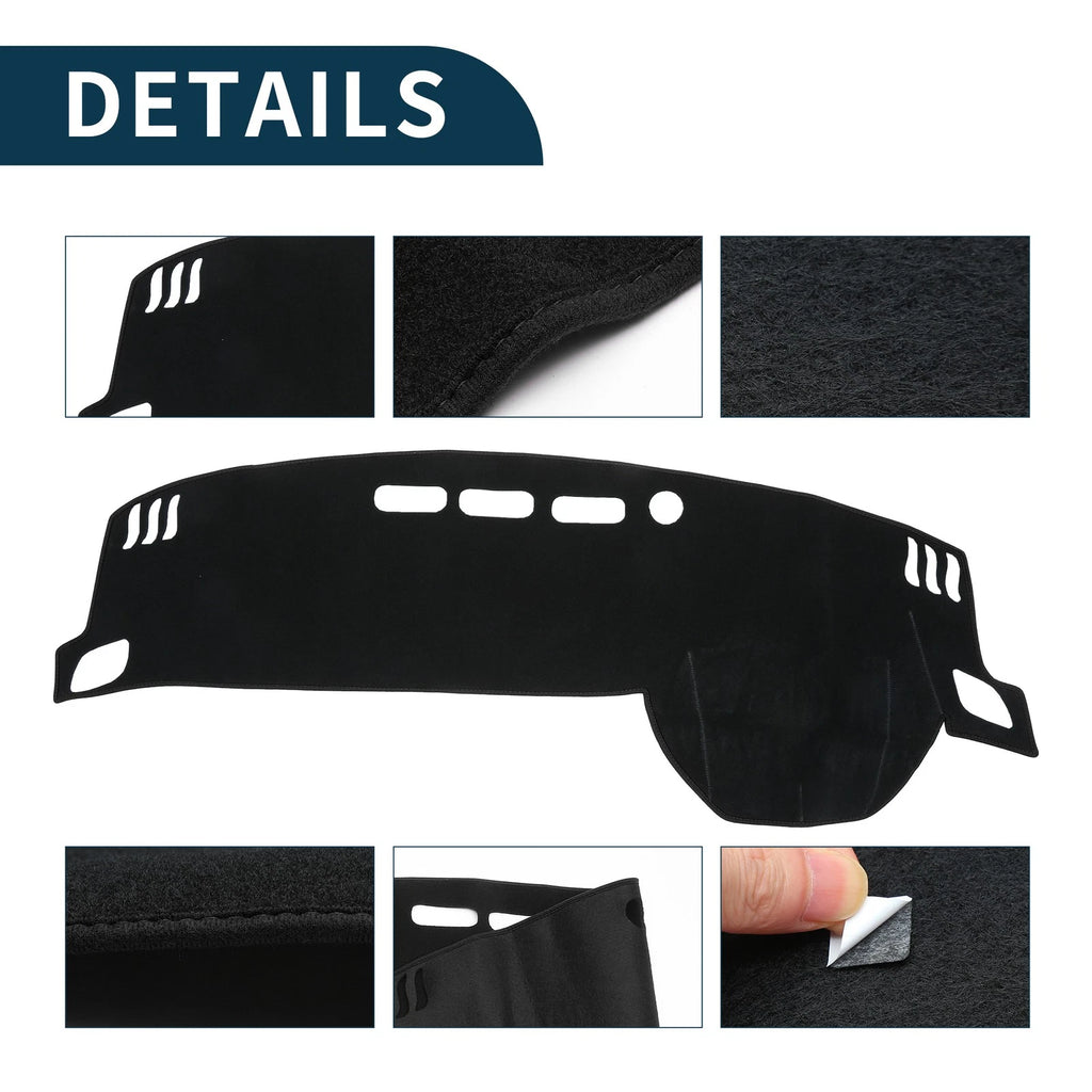 Dashboard Cover Mat for Nissan X-Trail T33 (2022–2024) Black