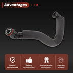 Cylinder Head Cover Vent Exhaust Hose for BMW 118i (2015–2019) 11157623745