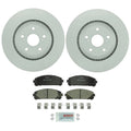 Front Brake Kit for Lexus Toyota (328mm Disc Rotors, Ceramic Pads)