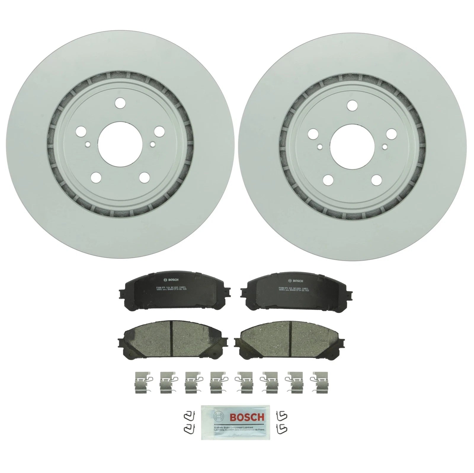 Front Brake Kit for Lexus Toyota (328mm Disc Rotors, Ceramic Pads)