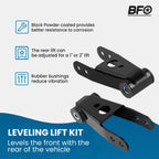 3" Front 1-2" Rear Leveling Lift Kit for Ford Ranger 2WD (1998–2011)