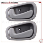 2X Interior Door Handle for Toyota Corolla (1998–2002) Front Rear Left