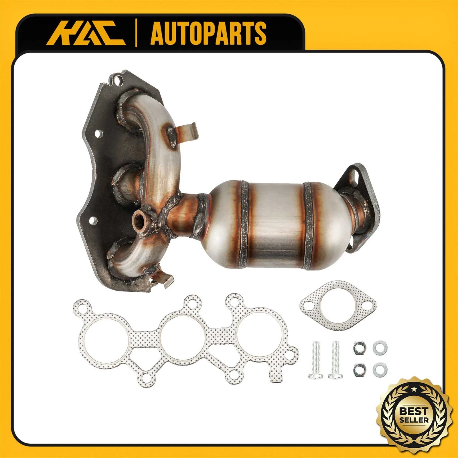 Rear RH Catalytic Converter for Lexus ES350 (2017–2018) and Toyota Avalon Camry V6 (2005–2012–2017)