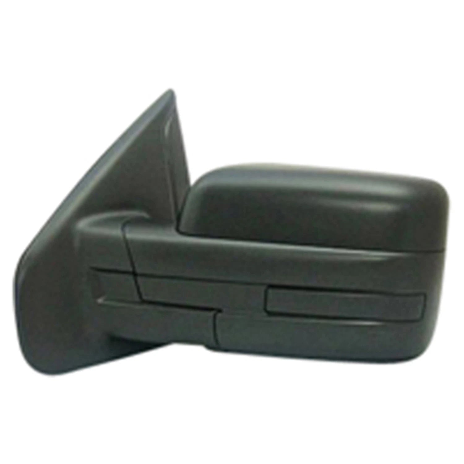 Replacement Black Textured Driver Standard Square Head Power Mirror w/o Heated