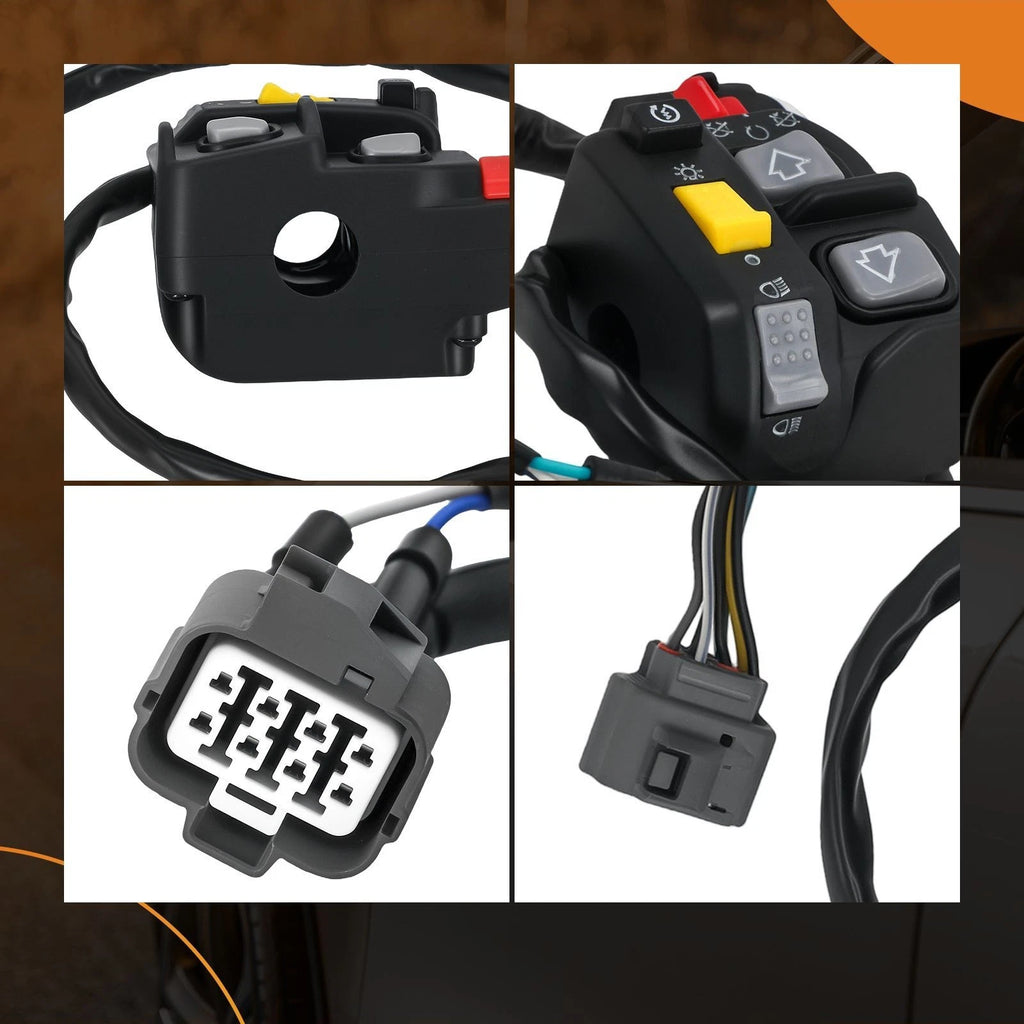 Handlebar Control Switch for Honda TRX250 Recon ES (2002–2004) 35020-HM8-A50
