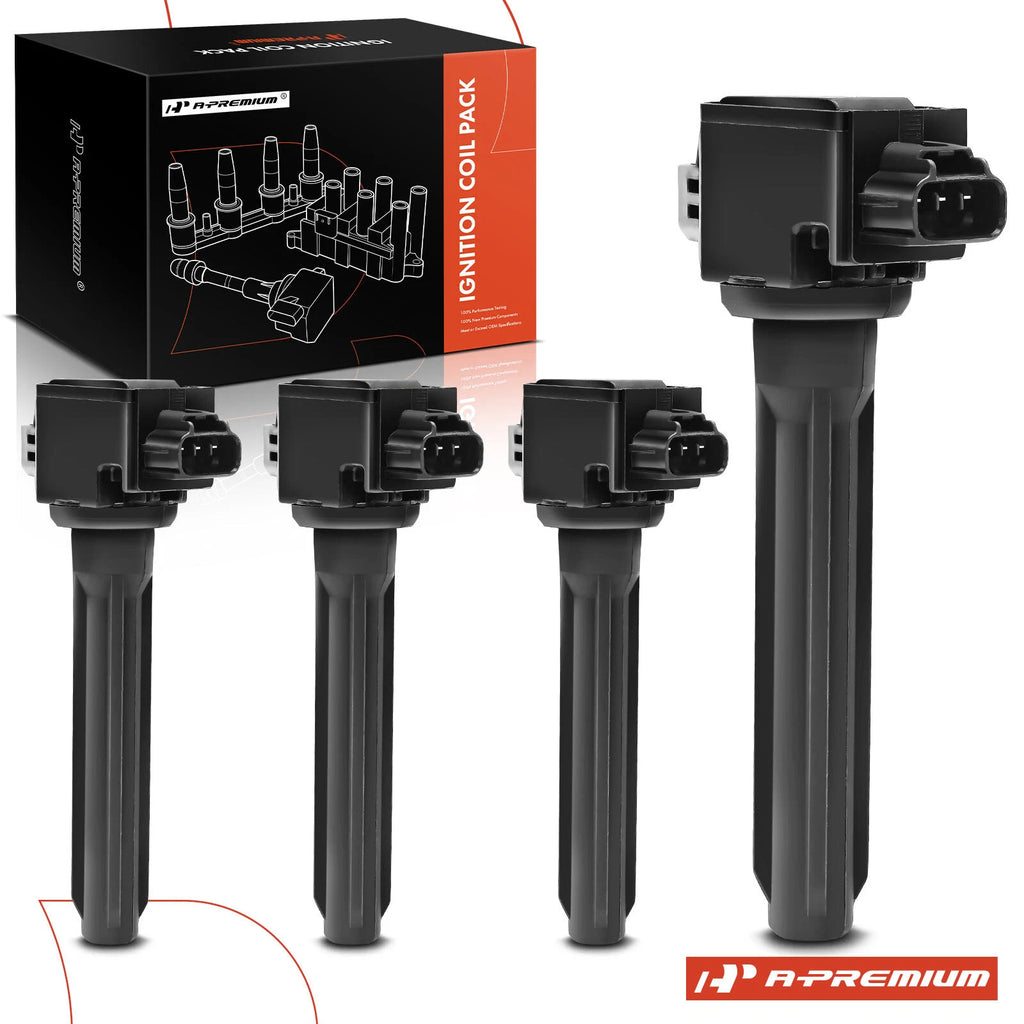 Set of 4 Ignition Coil Packs for Mitsubishi Outlander (2014–2019) RVR (2017–2019)