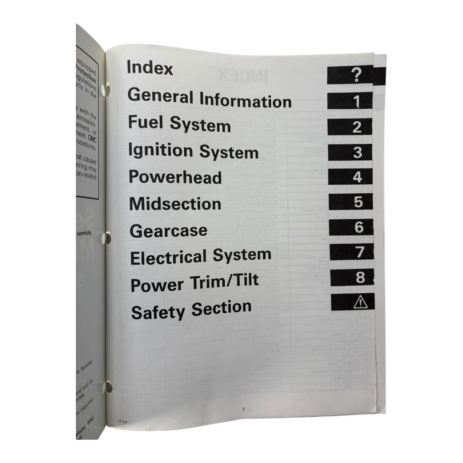 Service Manual for Evinrude Johnson Outboards 90/115 SPL (1997) 520209