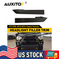 Set of 2 Front Bumper Grille Headlight Filler Trim Panels for Toyota Tacoma (2012–2014)
