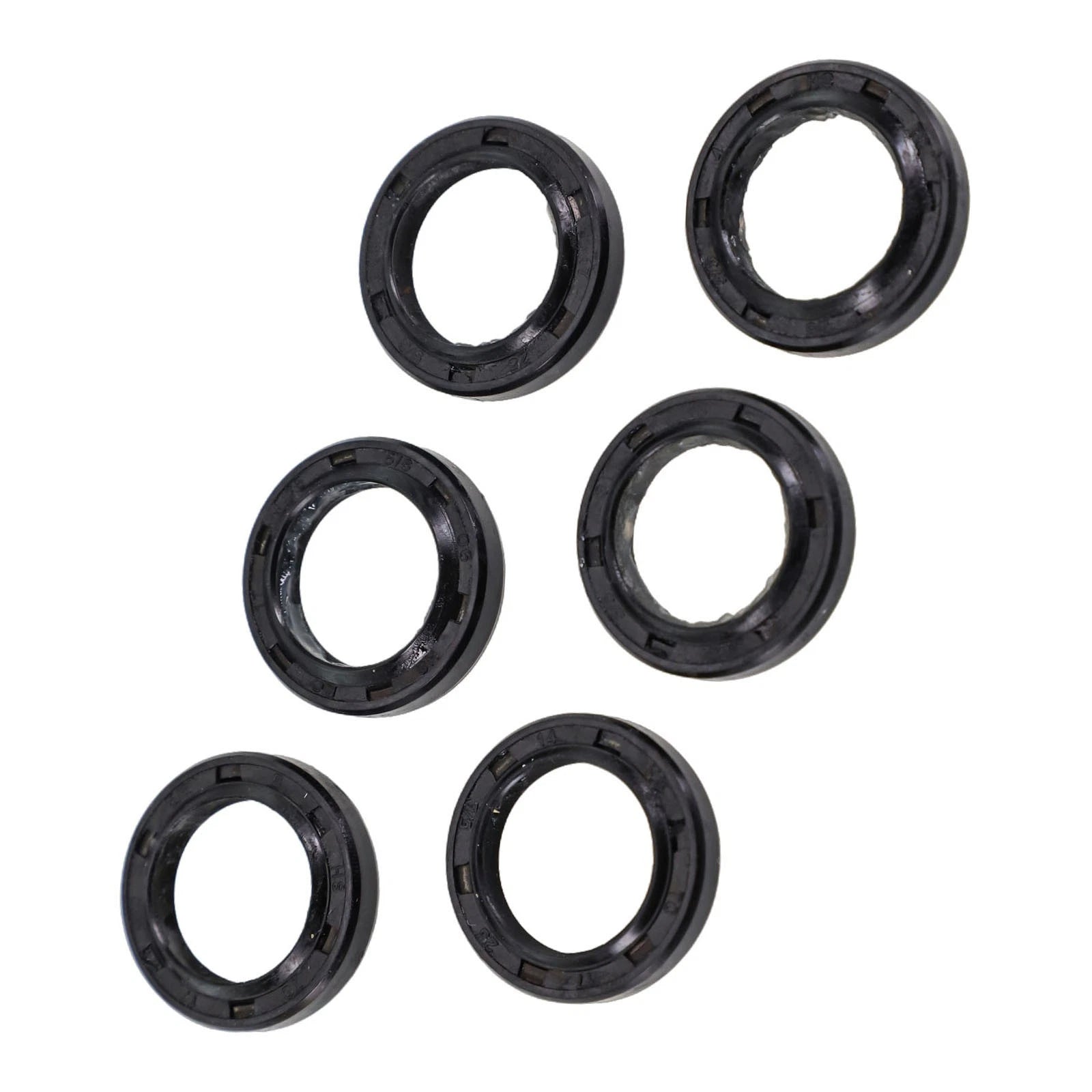 6PCS Motor Water Seal and Oil Seal for