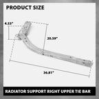 Radiator Support Upper Tie Bar for Ford Explorer (2020–2024)