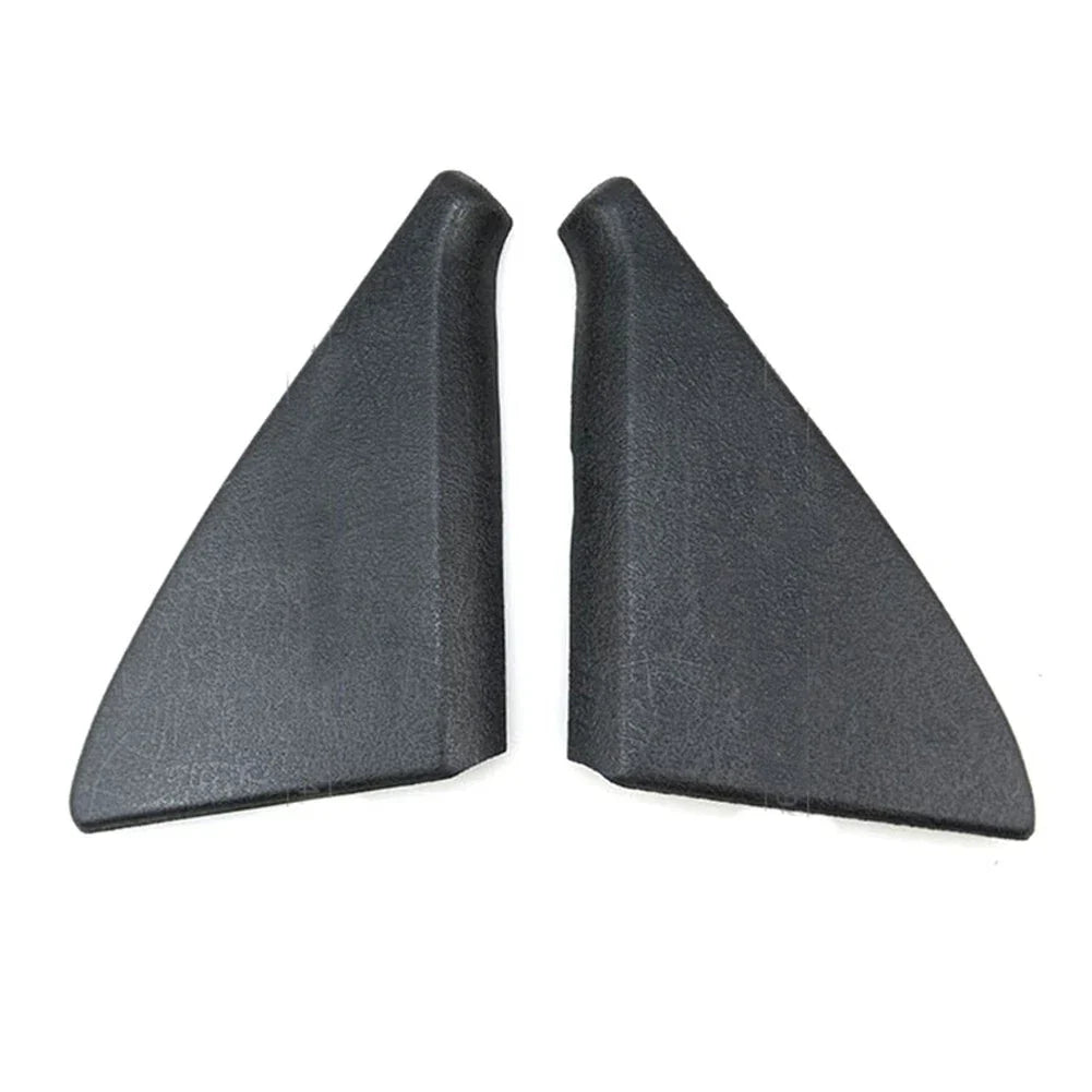 2 x Black Door Mirror Cover Trim Panel Mount for Golf MK2 (1984–1992)