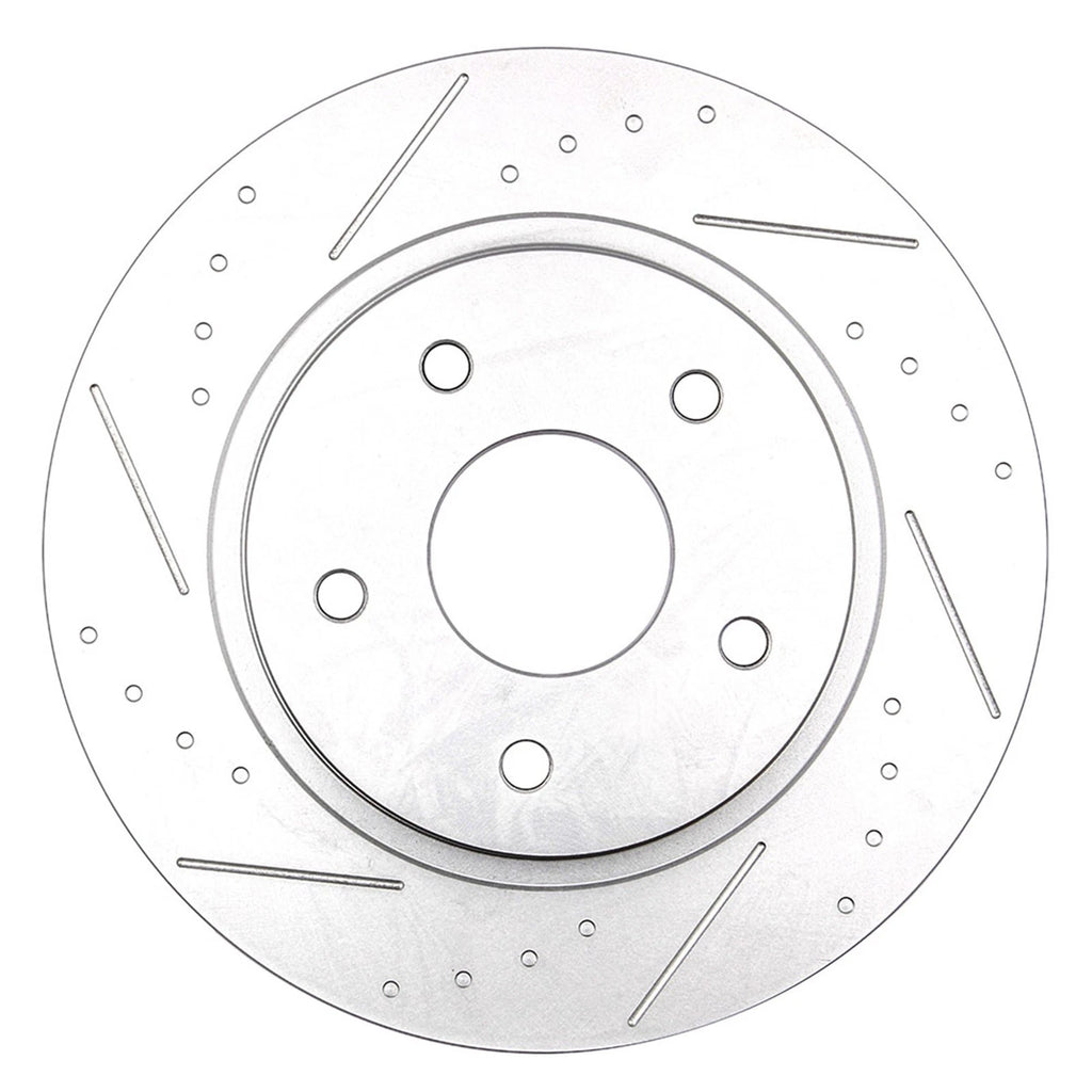 Set of 4 Rear Brake Ceramic Pads and Rotors for Dodge Grand Caravan, Journey, Town & Country