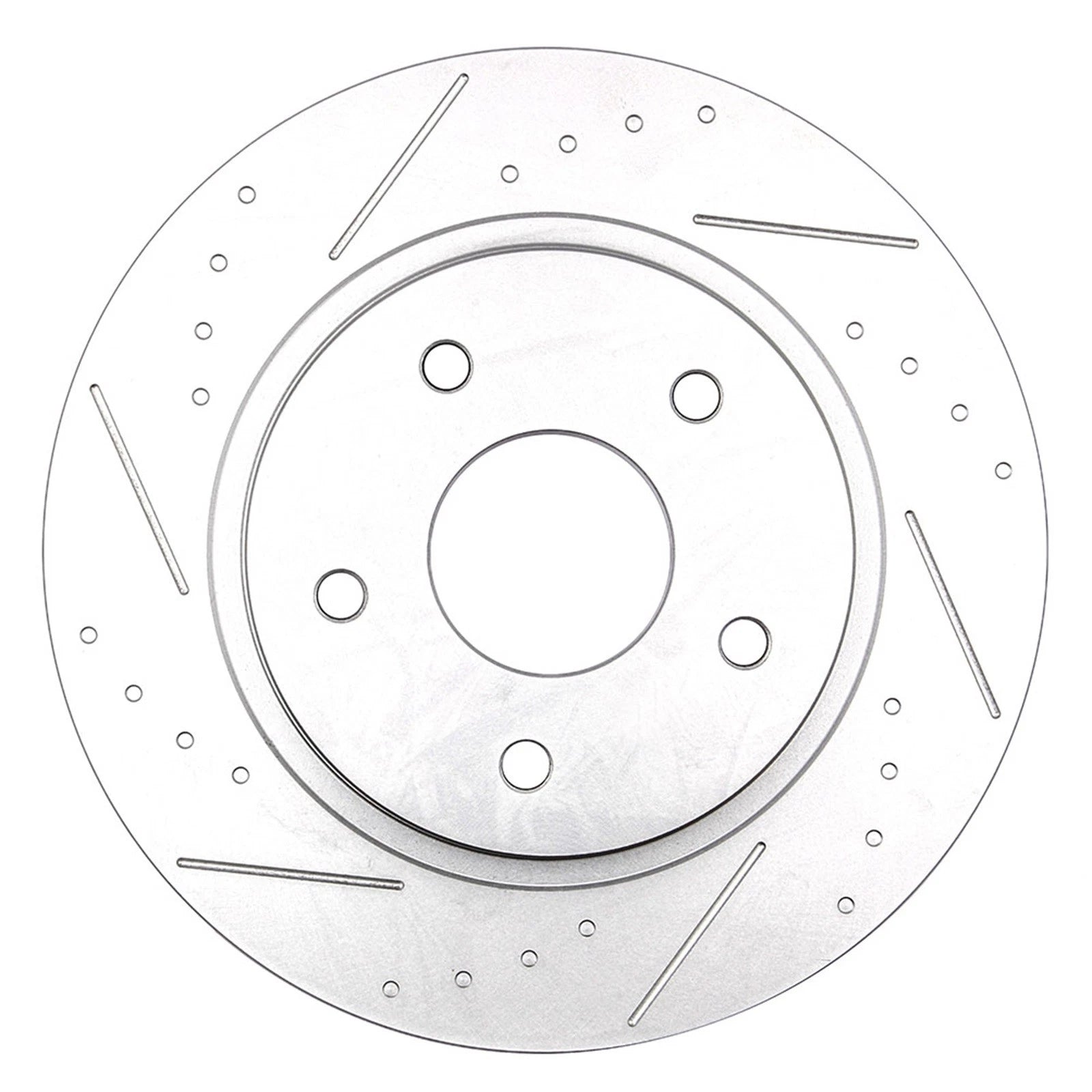 Set of 4 Rear Brake Ceramic Pads and Rotors for Dodge Grand Caravan, Journey, Town & Country