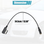 AMI MDI to AUX 3.5mm Female Jack Adapter for Audi 
