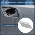 Front Right Washer Nozzle Cover Cap for Volkswagen Jetta A6 (2011–2014) Silver Tone
