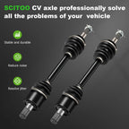 Set of 2 CV Axle Half Shafts for Kawasaki Brute Force 750 (2005–2023)