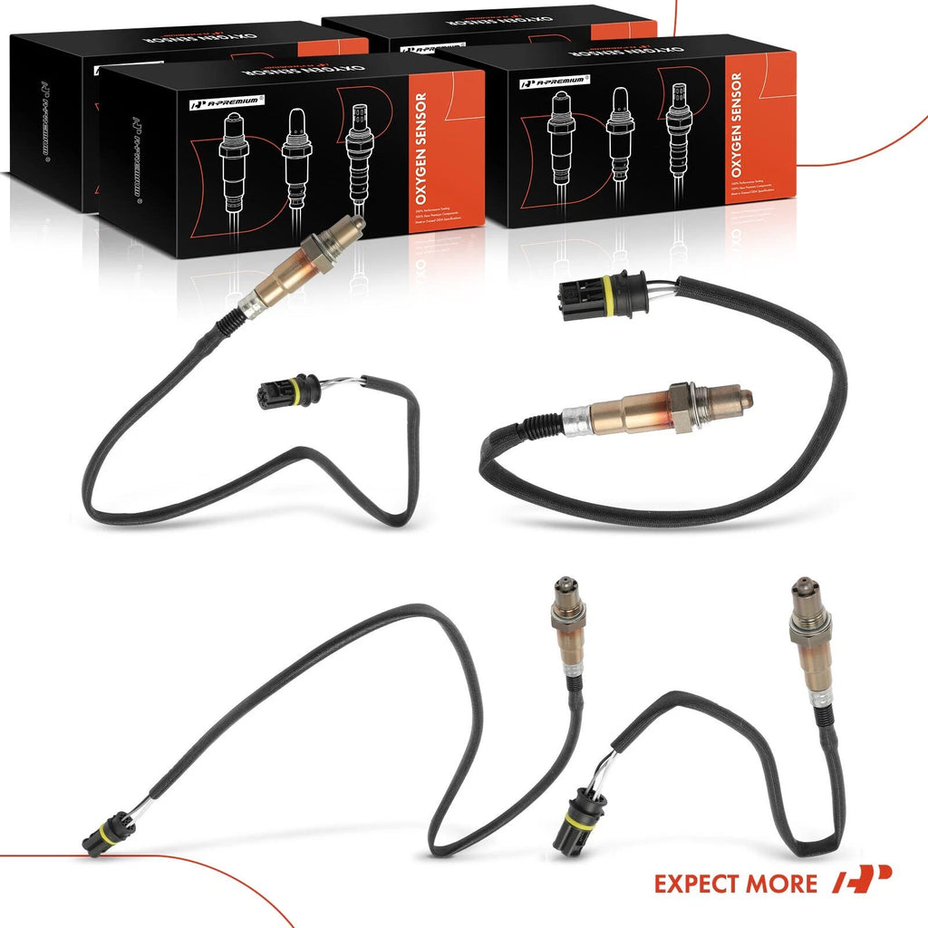 Set of 4 O2 Oxygen Sensors for Mercedes-Benz W203 C320 (2001–2007)