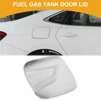Fuel Tank Door Cap for Lexus NX 2022-2025 Gas Tank Flap Chrome Silver Tone