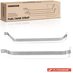 2X Steel Fuel Tank Straps for Kia Rio (2001–2005)