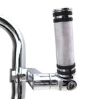 Diamond Chrome Foot Peg Kit for Harley SuperLow 1200T (2014–2016)