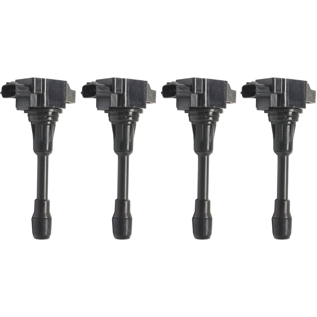 Ignition Coils Set of 4 for Nissan Frontier, Suzuki Equator (2009–2012)