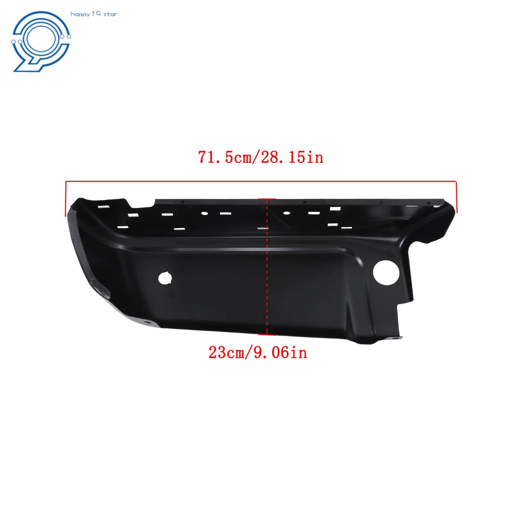 Set of 2 Primered Steel Rear Bumpers for Ford F250 F350 (2008–2016)