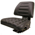 Black Seat with Trapezoid Backrest for 240 30E 360 375 390 398 399 40E 50E 1694