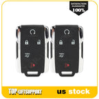 2 Smart Remote Key Fobs for Chevrolet Tahoe Silverado (2015–2019)
