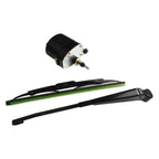 Complete 12V Windscreen Wiper System with Arms & Blade for Fishing Boats