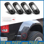 Set of 4 Rear LED Side Marker Lights for Dodge RAM 2500/3500 (2003–2018)