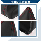 1 Pc Gear Shift Gaiter for Ford Focus C-MAX (2003–2010) Black Red Leather