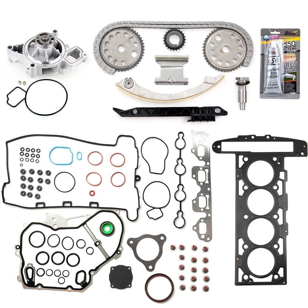 Timing Chain Kit, Water Pump, Head Gasket Set for Chevrolet HHR (2007–2008)