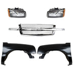 Fender Kit for Chevy Silverado 1500 (2003–2006) Front Left & Right Steel