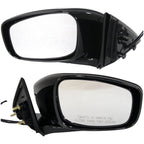 Power Mirror Pair for Infiniti G37 Sedan (2009–2013) Paintable Manual Folding