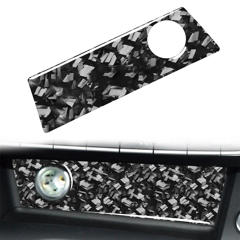 Center Console Cigarette Lighter Panel Cover Trim for Audi A4 B9 A5 S4 RS4 (2016–2023)