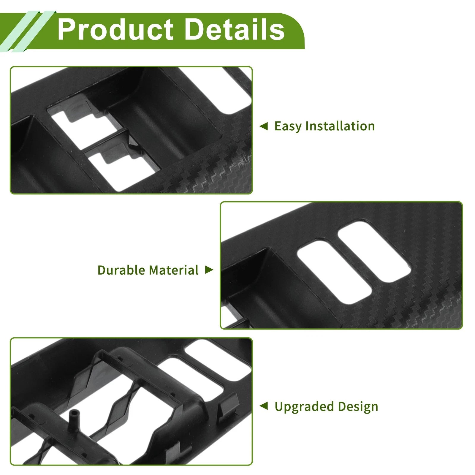 1 Pc Window Switch Bezel Cover for Toyota RAV4 (2006–2012) No.742320R040