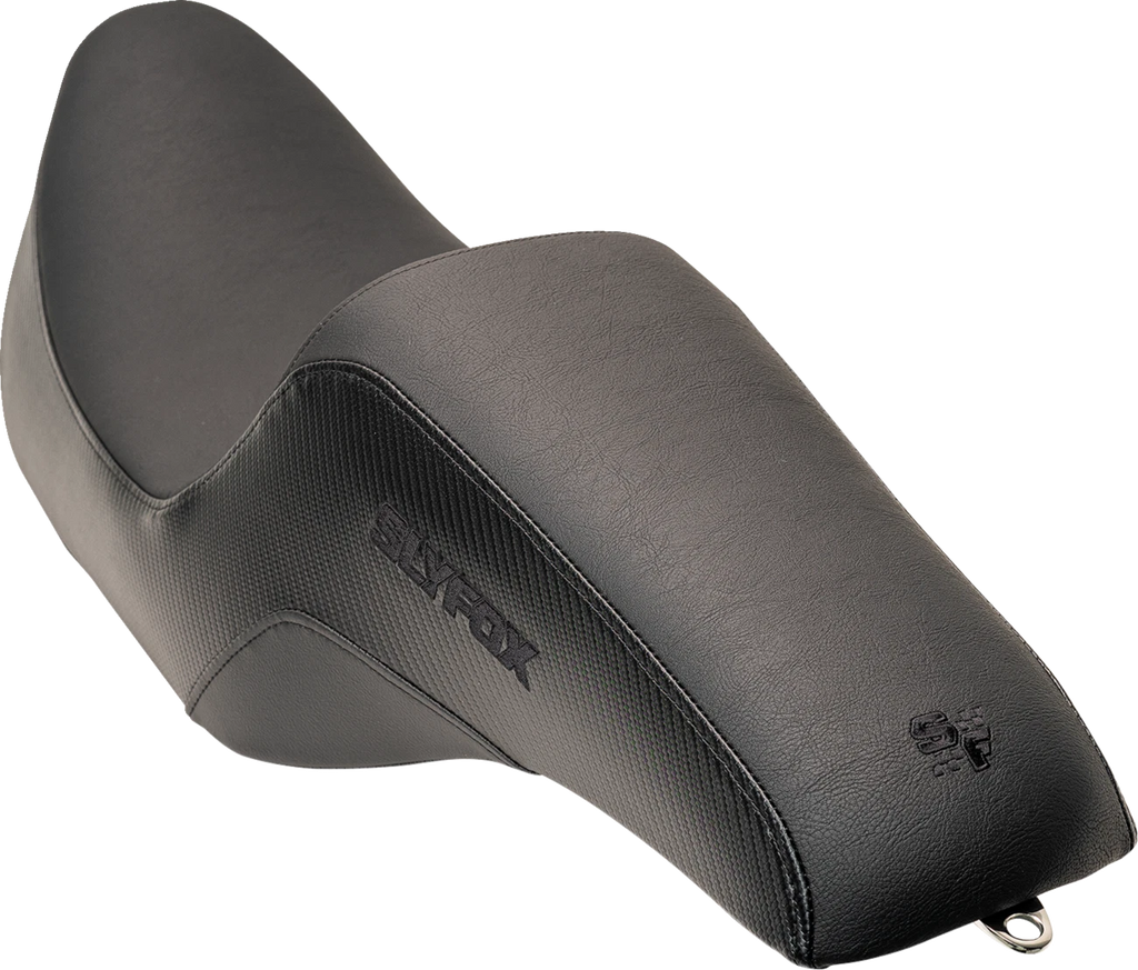Drifter Seat for FL (1997–2007) - Black Logo, Smooth Vinyl, Carbon Fiber