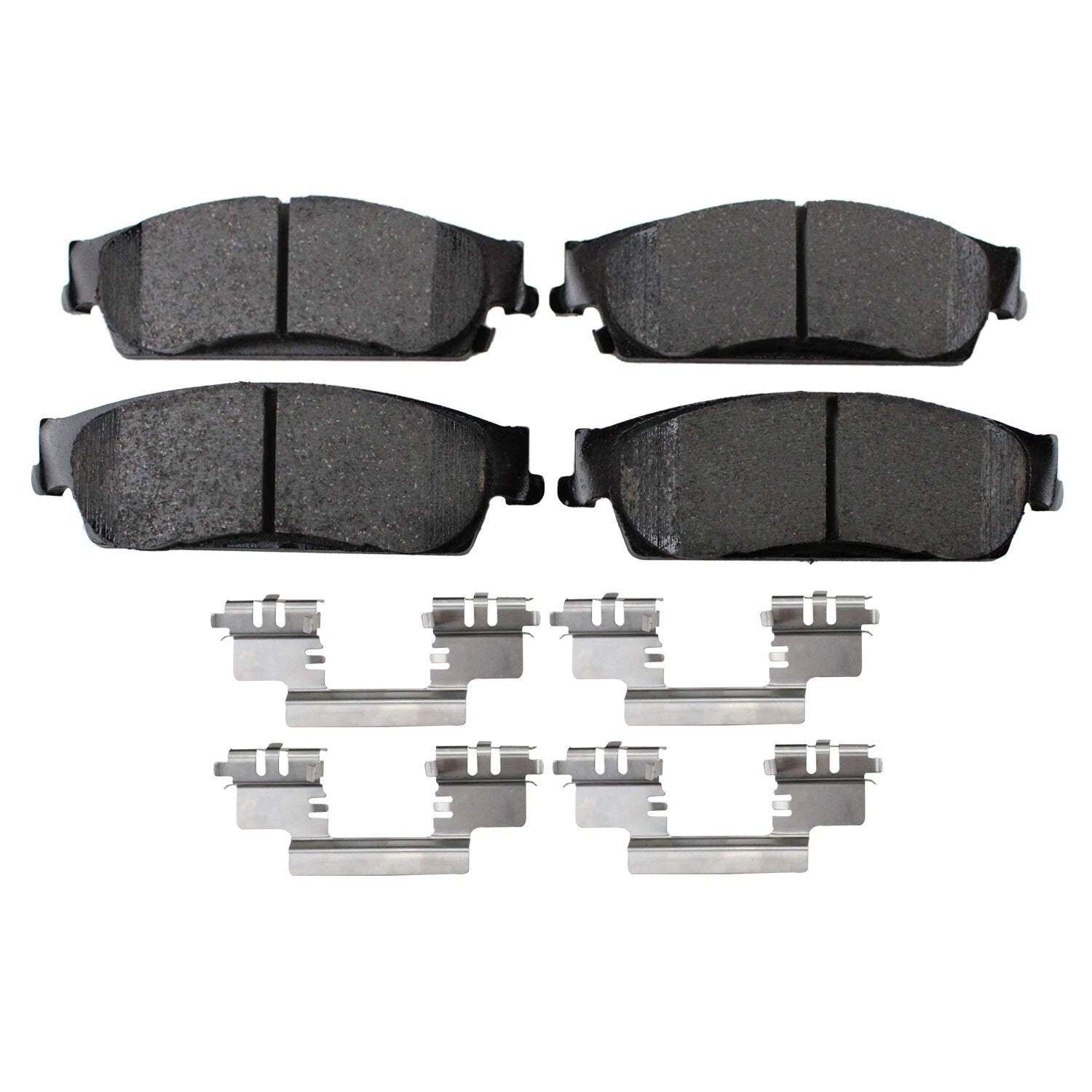 Set of 4 Akebono ProACT Rear Ceramic Brake Pads for Cadillac Chevrolet GMC (ACT1194A)