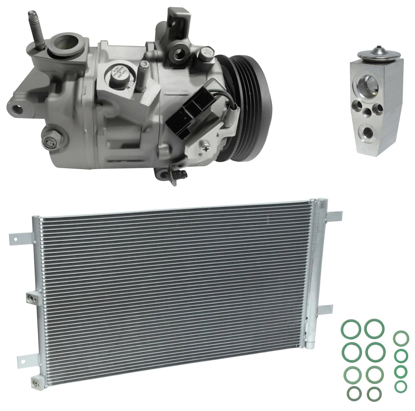 AC Compressor Kit With Condenser for Lincoln Navigator 3.5L (2020–2020)
