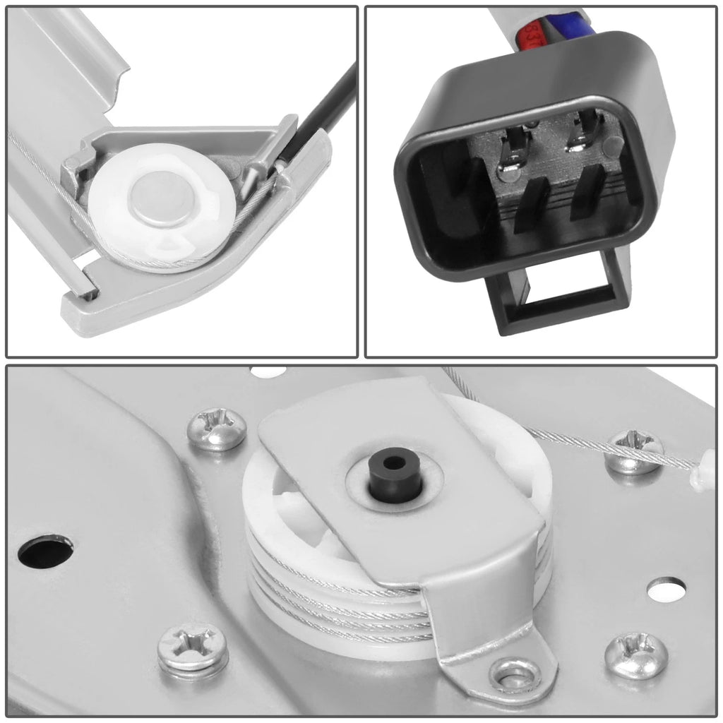 Electric Front Right Window Regulator w/Motor for Cadillac Deville (2000–2001)