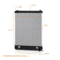 2-Row Aluminum Radiator for Freightliner M2 106 100/Sterling Acterra (2003–2008)