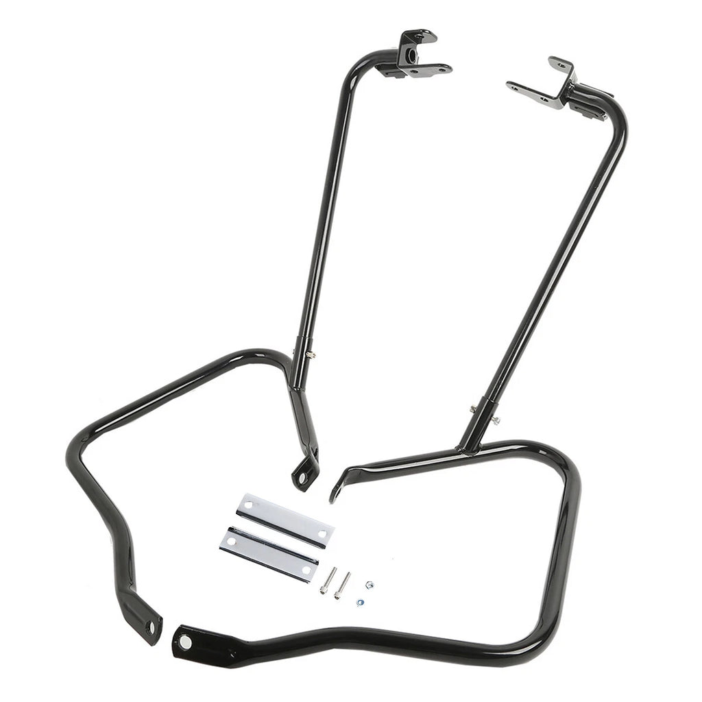 Saddlebag Bracket Guard Crash Bars for Harley Touring Street Glide (2014–2023)