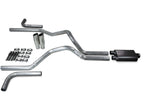 2.5" Dual Exhaust Kit for Ford F-150 (1998–2003) - 2 Chamber, Side Exit