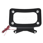 Curved License Plate Frame with LED Light for Harley FLHRXS Road King (2017–2025)