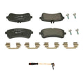 Hella Rear Low-Met Disc Brake Pad w/Sensor for Benz W222 Maybach (2015–2020)