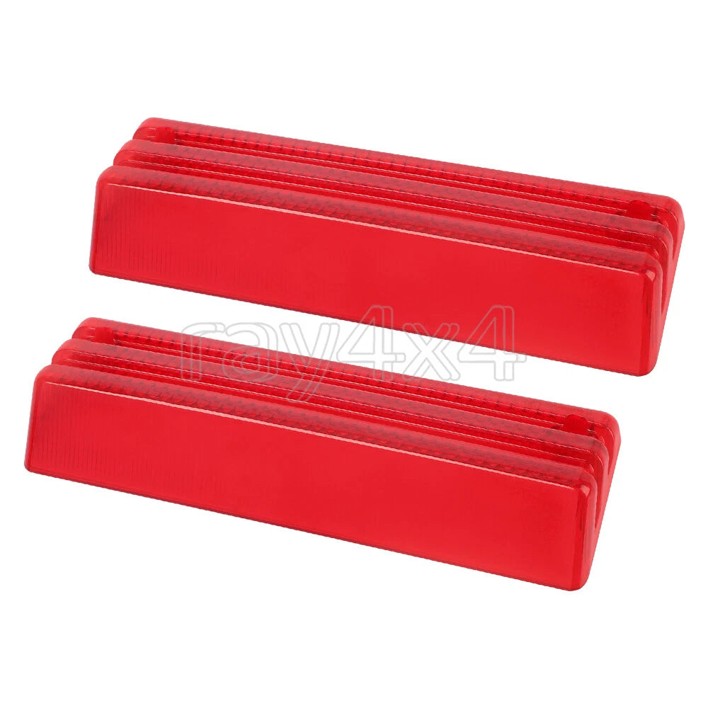 2X Rear Taillight Lens Kit for Honda ATC250ES Big Red 250 (1985–1987)