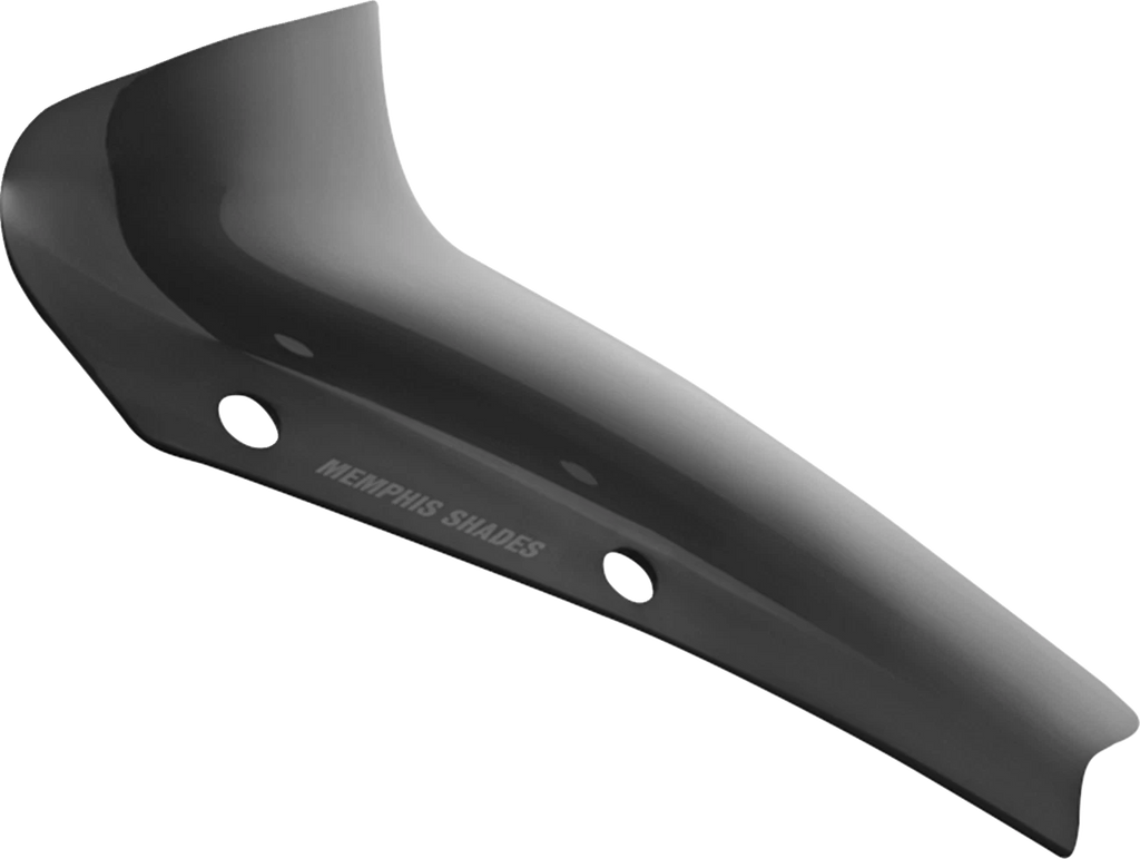 3" Spoiler Windshield for Harley FLHX (MEM88710) - Dark Black Smoke